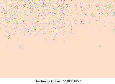 Light Multicolor vector background with bubbles. Blurred decorative design in abstract style with bubbles. New template for your brand book.