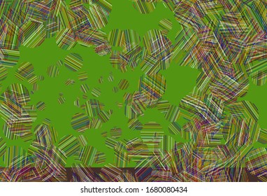 Light Multicolor vector background with bubbles. Glitter abstract illustration with blurred drops of rain. Pattern for textures of wallpapers.