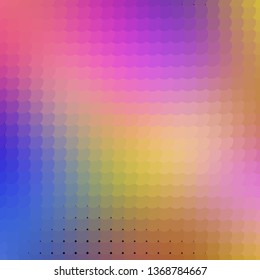 Light Multicolor vector background with circles. Abstract colorful disks on simple gradient background. Pattern for websites, landing pages.
