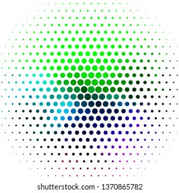 Light Multicolor vector background with circles. Modern abstract illustration with colorful circle shapes. Design for posters, banners.