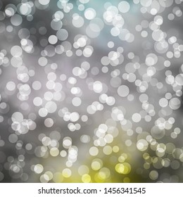 Light Multicolor vector background with circles. Colorful illustration with gradient dots in nature style. Pattern for websites, landing pages.