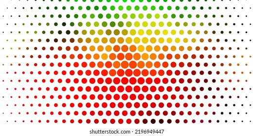 Light Multicolor vector background with circles. Illustration with set of shining colorful abstract spheres. Pattern for booklets, leaflets.