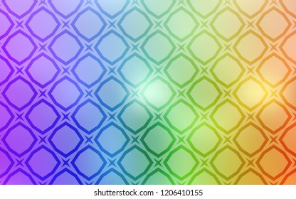 Light Multicolor vector background with colored stars. Modern geometrical abstract illustration with stars. Best design for your ad, poster, banner.