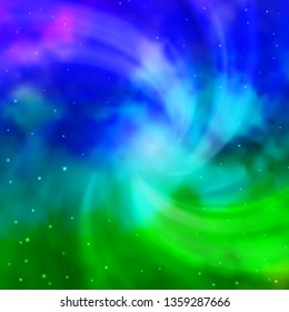 Light Multicolor vector background with colorful stars. Blur decorative design in simple style with stars. Best design for your ad, poster, banner.