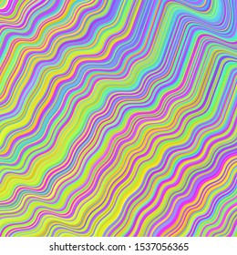 Light Multicolor vector background with curved lines. Shining colorful illustration in simple style. Template for cell phone screens.