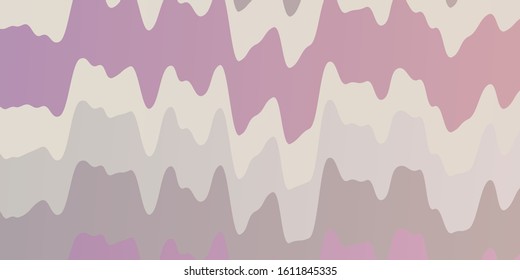 Light Multicolor vector background with curved lines. Abstract illustration with gradient bows. Pattern for websites, landing pages.