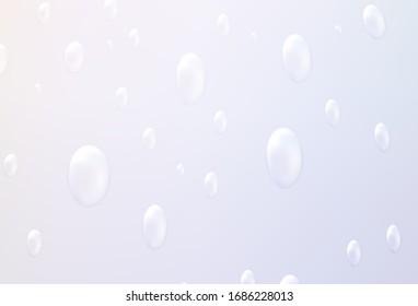Light Multicolor vector background with dots. Modern abstract illustration with colorful water drops. The pattern can be used for beautiful websites.