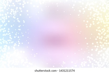 Light Multicolor vector background with galaxy stars. Shining colored illustration with bright astronomical stars. Pattern for astrology websites.