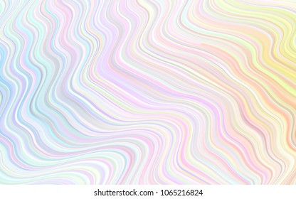 Light Multicolor vector background with lamp shapes. A completely new color illustration in memphis style. Memphis design for your web site.