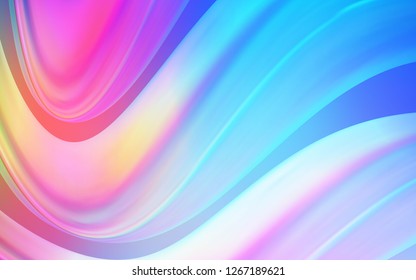 Light Multicolor vector background with lamp shapes. Shining crooked illustration in marble style. The elegant pattern for brand book.