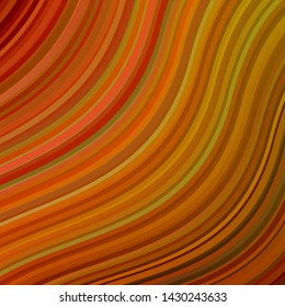 Light Multicolor vector background with lines. Colorful abstract illustration with gradient curves. Pattern for websites, landing pages.