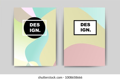 Light Multicolor vector background for presentations. Blurred decorative design in abstract style with textbox. The pattern can be used for any ad, booklets.