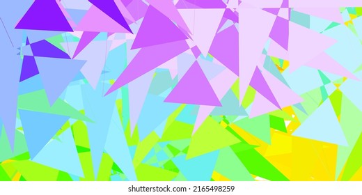 Light Multicolor vector background with random forms. Colorful abstract forms with gradient in simple style. Smart design for your business.
