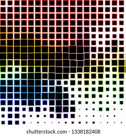 Light Multicolor vector background with rectangles. Abstract gradient illustration with colorful rectangles. Best design for your ad, poster, banner. - Shutterstock ID 1338182408