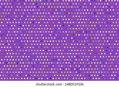Light Multicolor vector background with spots. Glitter abstract illustration with blurred drops of rain. Design for poster, banner of websites.