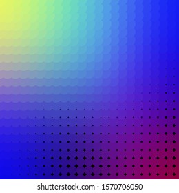 Light Multicolor vector background with spots. Abstract illustration with colorful spots in nature style. Design for posters, banners.