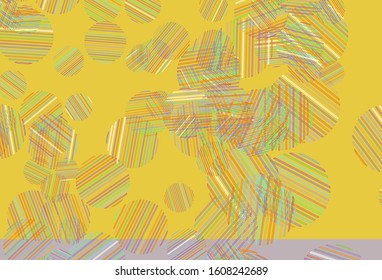Light Multicolor vector background with spots. Blurred decorative design in abstract style with bubbles. New template for your brand book.