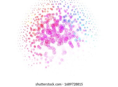 Light Multicolor vector background with spots, lines. Beautiful colorful illustration with circles, lines. Pattern for beautiful websites.