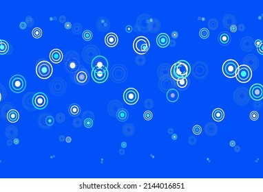 Light Multicolor vector background with spots. Beautiful colored illustration with blurred circles in nature style. Pattern for futuristic ad, booklets.