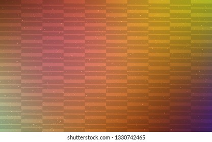 Light Multicolor vector background with straight lines. Colorful shining illustration with lines on abstract template. Pattern for your busines websites.