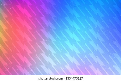 Light Multicolor vector background with straight lines. Blurred decorative design in simple style with lines. Pattern for ad, booklets, leaflets.