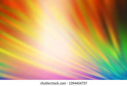 Light Multicolor vector background with straight lines. Glitter abstract illustration with colorful sticks. Best design for your ad, poster, banner.