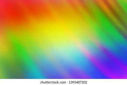 Light Multicolor vector background with stright stripes. Colorful shining illustration with lines on abstract template. Smart design for your business advert.