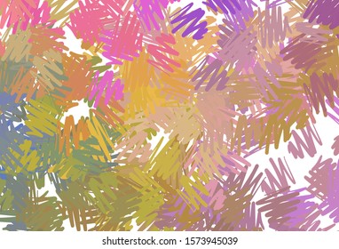 Light Multicolor vector background with stright stripes. Glitter abstract illustration with colorful sticks. Pattern for ads, posters, banners.
