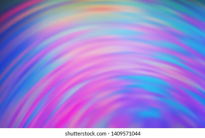 Light Multicolor vector background with wry lines. Shining colorful illustration in simple style. Template for cell phone screens.