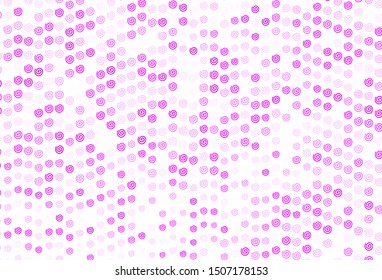 Light Multicolor vector background with wry lines. A circumflex abstract illustration with gradient. Template for cell phone screens.