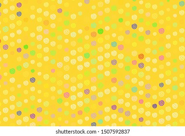 Light Multicolor vector background with wry lines. Colorful illustration in simple style with gradient. A new texture for your  ad, booklets, leaflets.