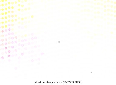 Light Multicolor vector background with wry lines. Colorful illustration in abstract style with gradient. A completely new template for your design.