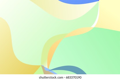 Light Multicolor vector bandy template. Brand-new colored illustration in blurry style with gradient. The pattern of blurred lines for your business design.