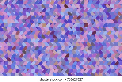 Light Multicolor vector banner with circles, spheres. Abstract spots. Background of Art bubbles in halftone style with colored gradient.