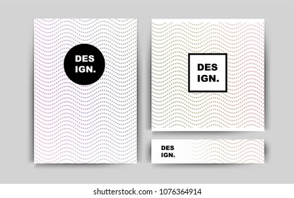 Light Multicolor vector banner for websites. Abstract booklet on colored background with gradient. The pattern can be used for any ad, booklets.