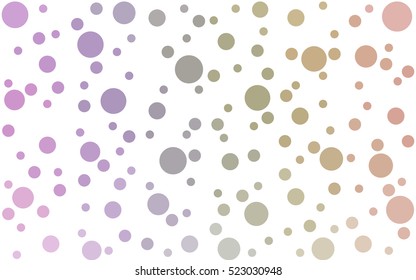 Light Multicolor Vector banners banners set of circles, spheres. Network design, technology science, vector illustration