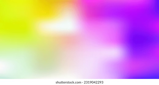 Light multicolor vector blur background. Colorful illustration with gradient in halftone style. Background for web designers.