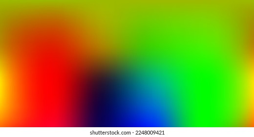 Light Multicolor vector blur drawing. Modern elegant blur illustration with gradient. Your business gesign.