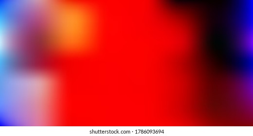Light multicolor vector blur layout. Abstract colorful illustration with blur gradient. Your business gesign.