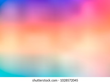 Light Multicolor vector blurred background. Creative illustration in halftone style with gradient. The best blurred design for your business.