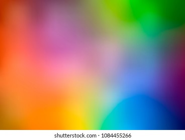 Light Multicolor vector blurred background. A completely new color illustration in a vague style. A new texture for your design.