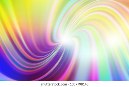 Light Multicolor vector blurred background. Creative illustration in halftone style with gradient. Elegant background for a brand book.