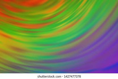Light Multicolor vector blurred background. Colorful illustration in abstract style with gradient. New style design for your brand book.