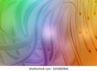 Light Multicolor vector blurred background. A completely new colored illustration in blur style. Background for a cell phone.