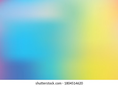 Light Multicolor vector blurred background. A completely new colored illustration in blur style. Smart design for your work.