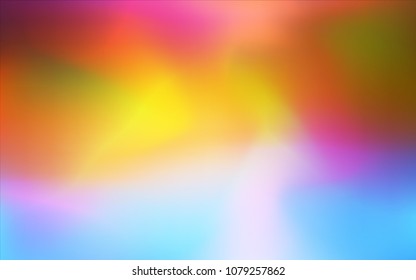 Light Multicolor vector blurred bright template. Shining colored illustration in a brand-new style. A completely new template for your business design.