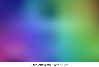 Light Multicolor vector blurred bright texture. Glitter abstract illustration with gradient design. New way of your design.