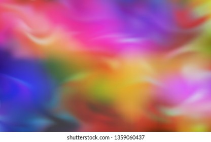 Light Multicolor vector blurred bright template. Colorful illustration in abstract style with gradient. Completely new design for your business.