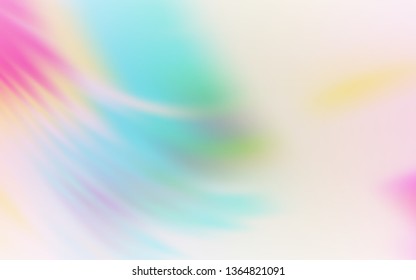 Light Multicolor vector blurred bright pattern. Colorful abstract illustration with gradient. Background for a cell phone.