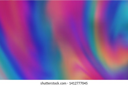 Light Multicolor vector blurred bright pattern. An elegant bright illustration with gradient. The best blurred design for your business.